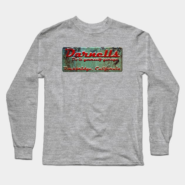 Darnells Garage - Christine Long Sleeve T-Shirt by onekdesigns